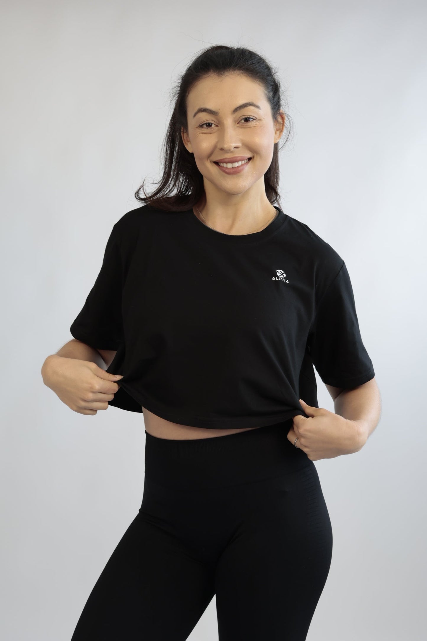 51 Alpha Organic Flex Crop Tee