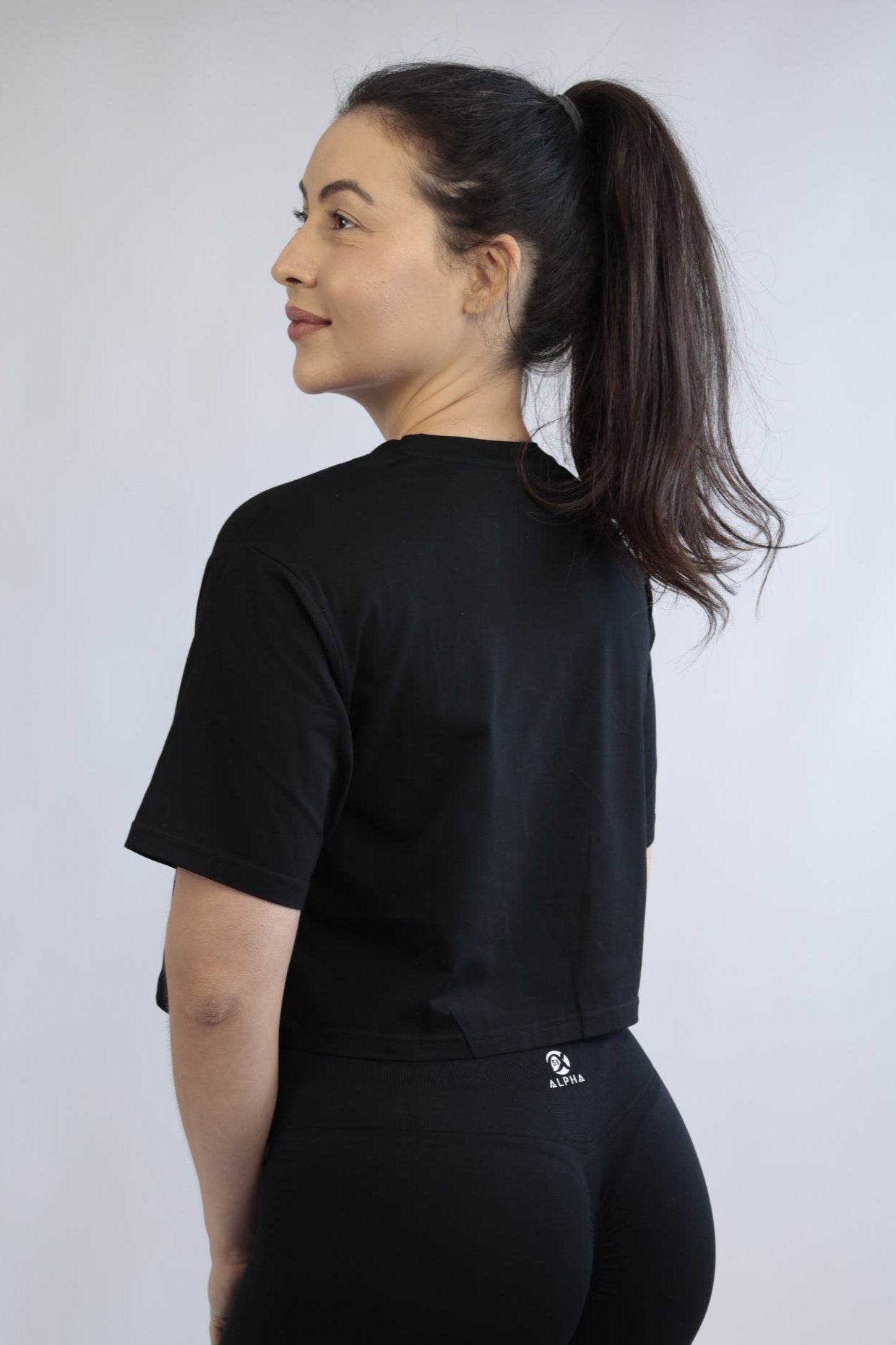 51 Alpha Organic Flex Crop Tee
