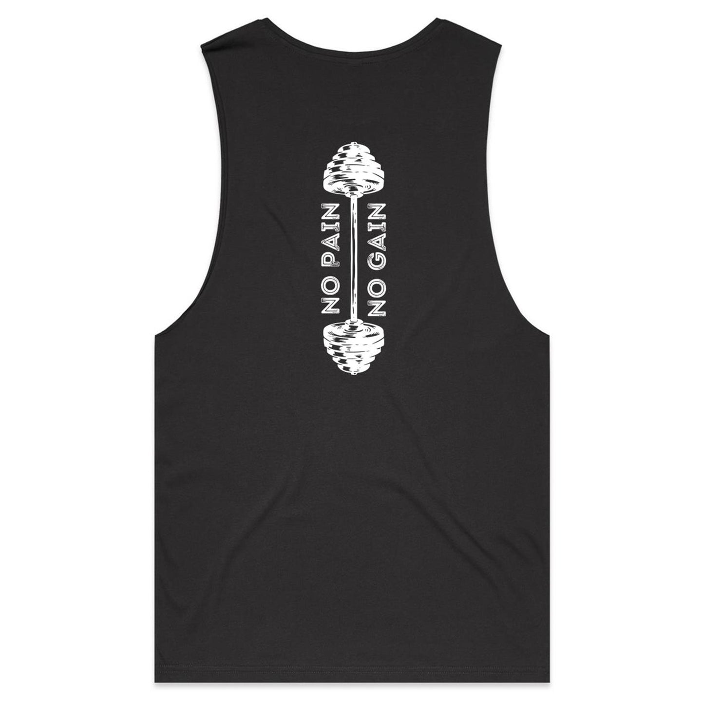 51 Alpha "No Pain, No Gain" Tank Tee – Premium Muscle Tee