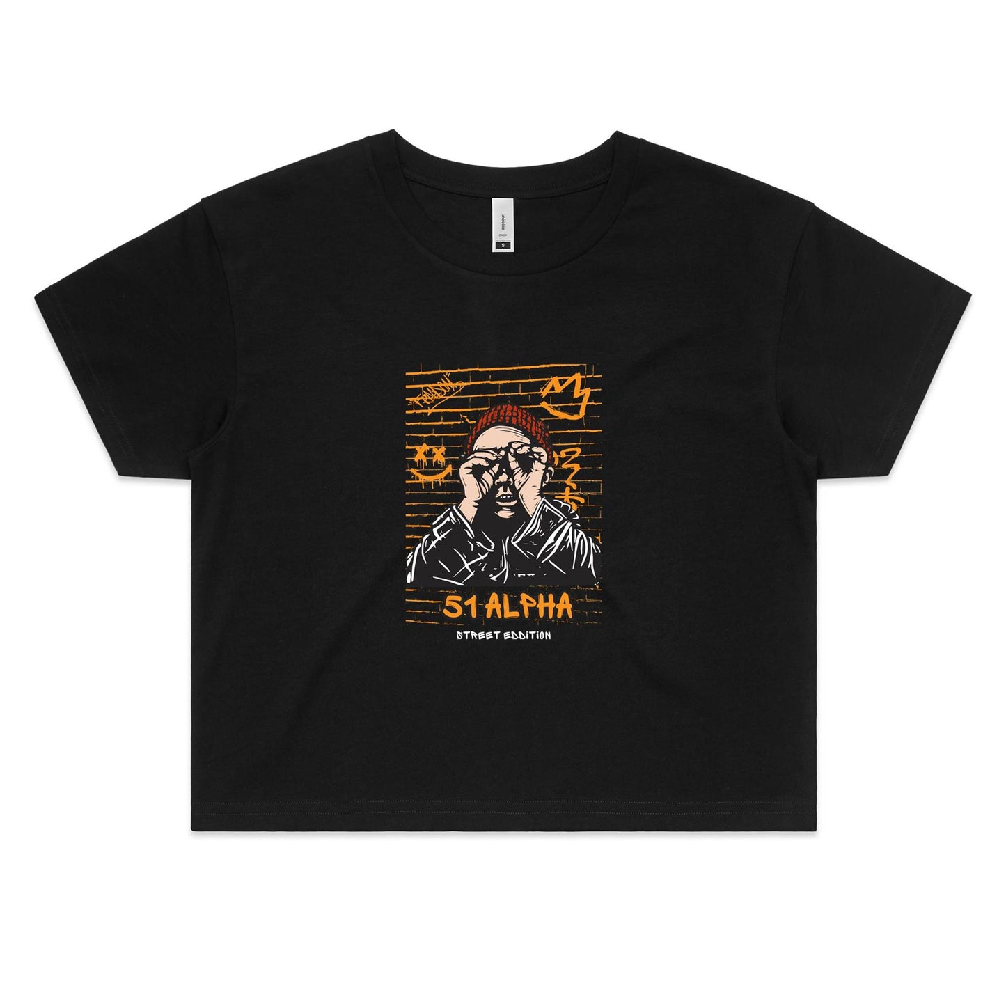 51 Alpha Street Edition - Women's Crop Tee
