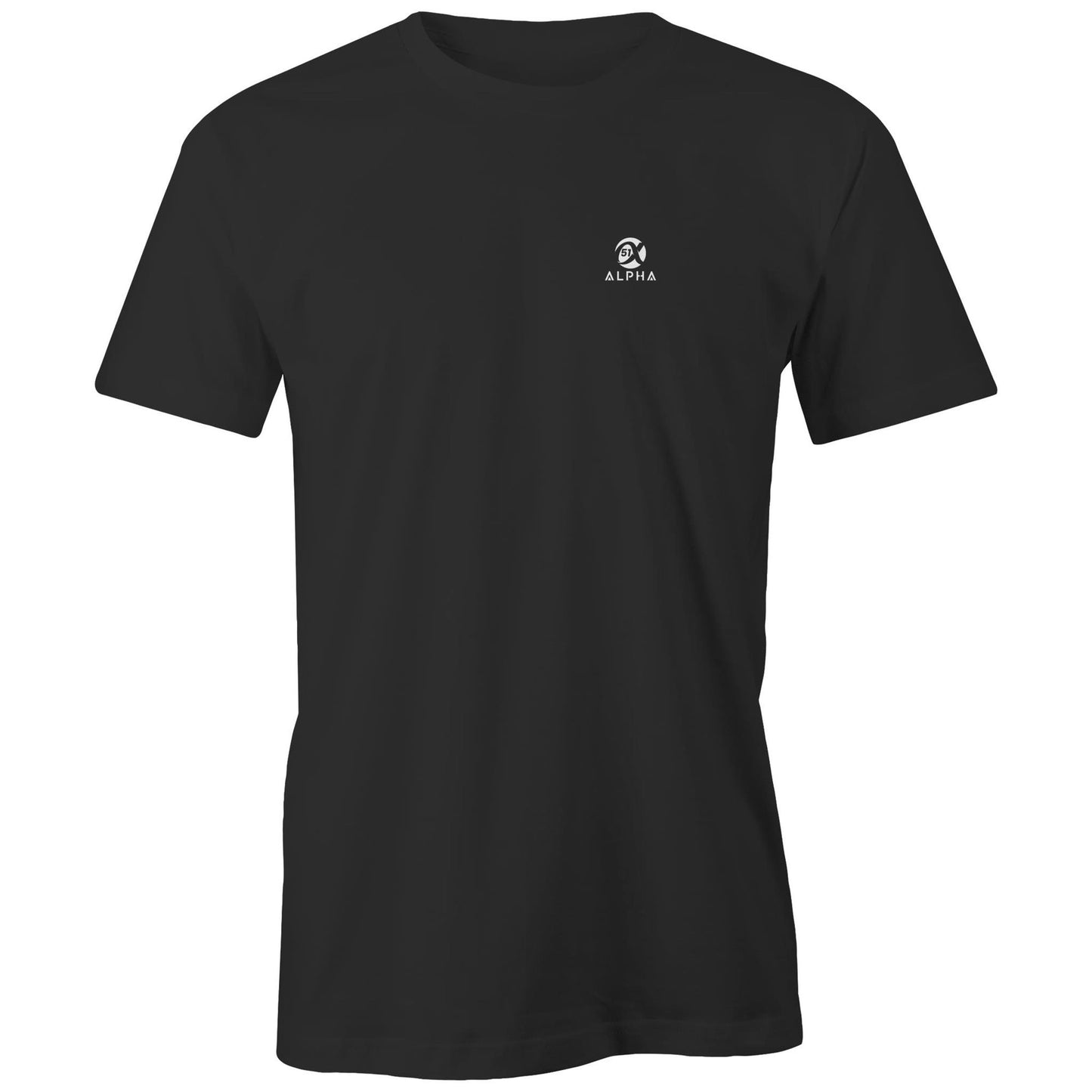 51 Alpha – Classic Men's Tee – Premium 100% Combed Cotton, Relaxed Fit