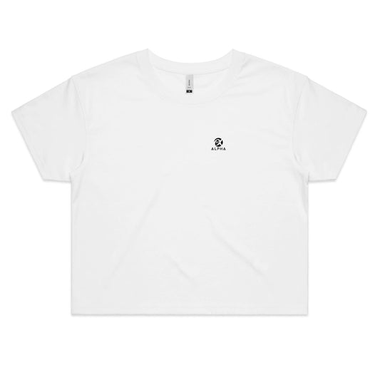 51 Alpha – Women’s Relaxed Crop Tee – Comfortable, Casual, and Stylish
