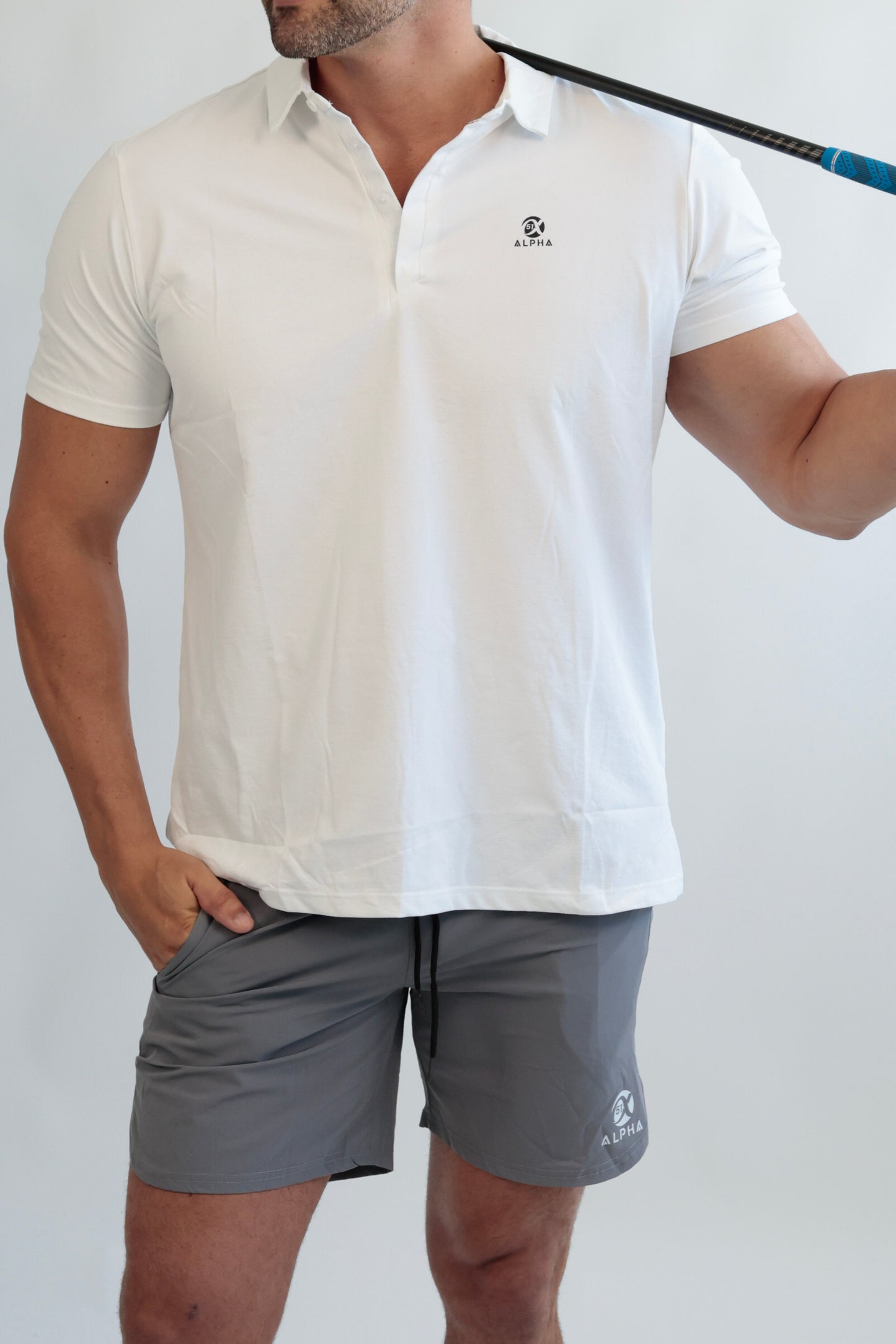 51 Alpha Men's Classic Performance Polo
