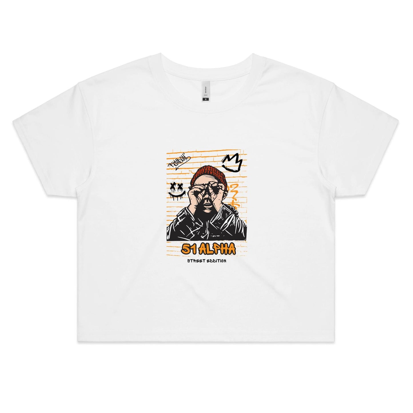 51 Alpha Street Edition - Women's Crop Tee
