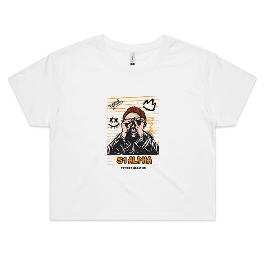 51 Alpha Street Edition - Women's Crop Tee