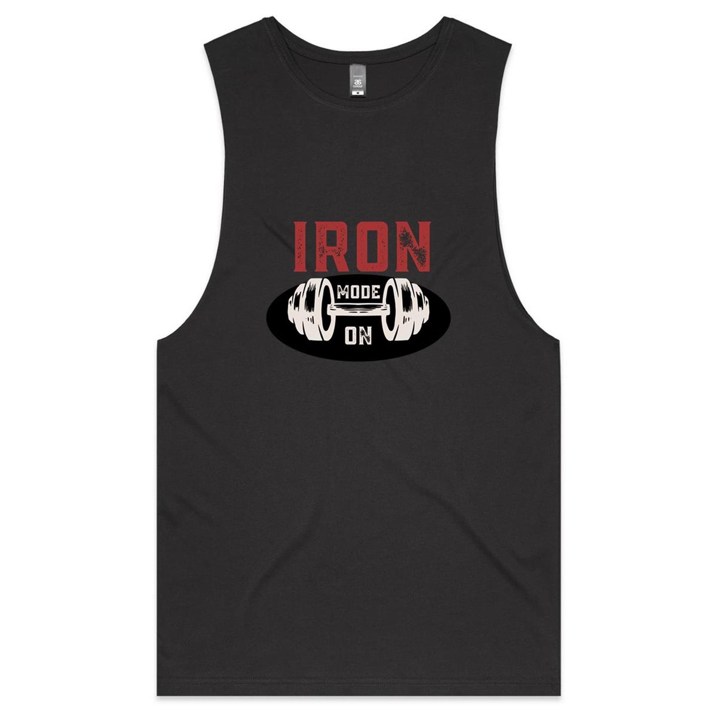 51 Alpha "Iron Mode On" Tank Tee – Premium Muscle Tee
