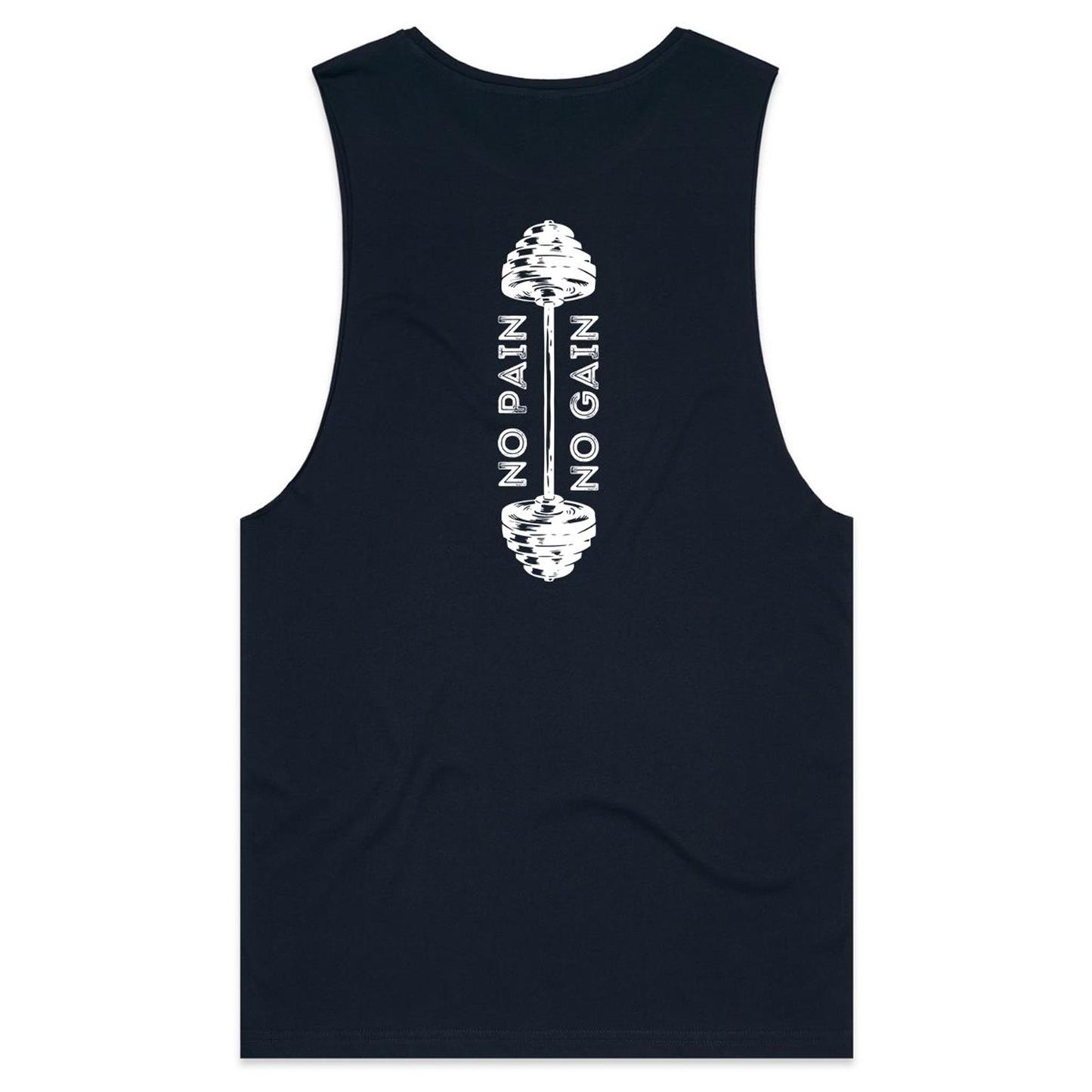 51 Alpha "No Pain, No Gain" Tank Tee – Premium Muscle Tee