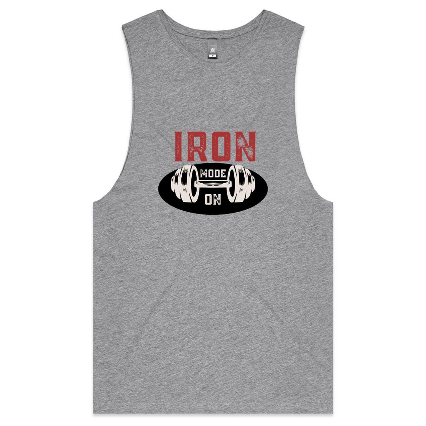51 Alpha "Iron Mode On" Tank Tee – Premium Muscle Tee