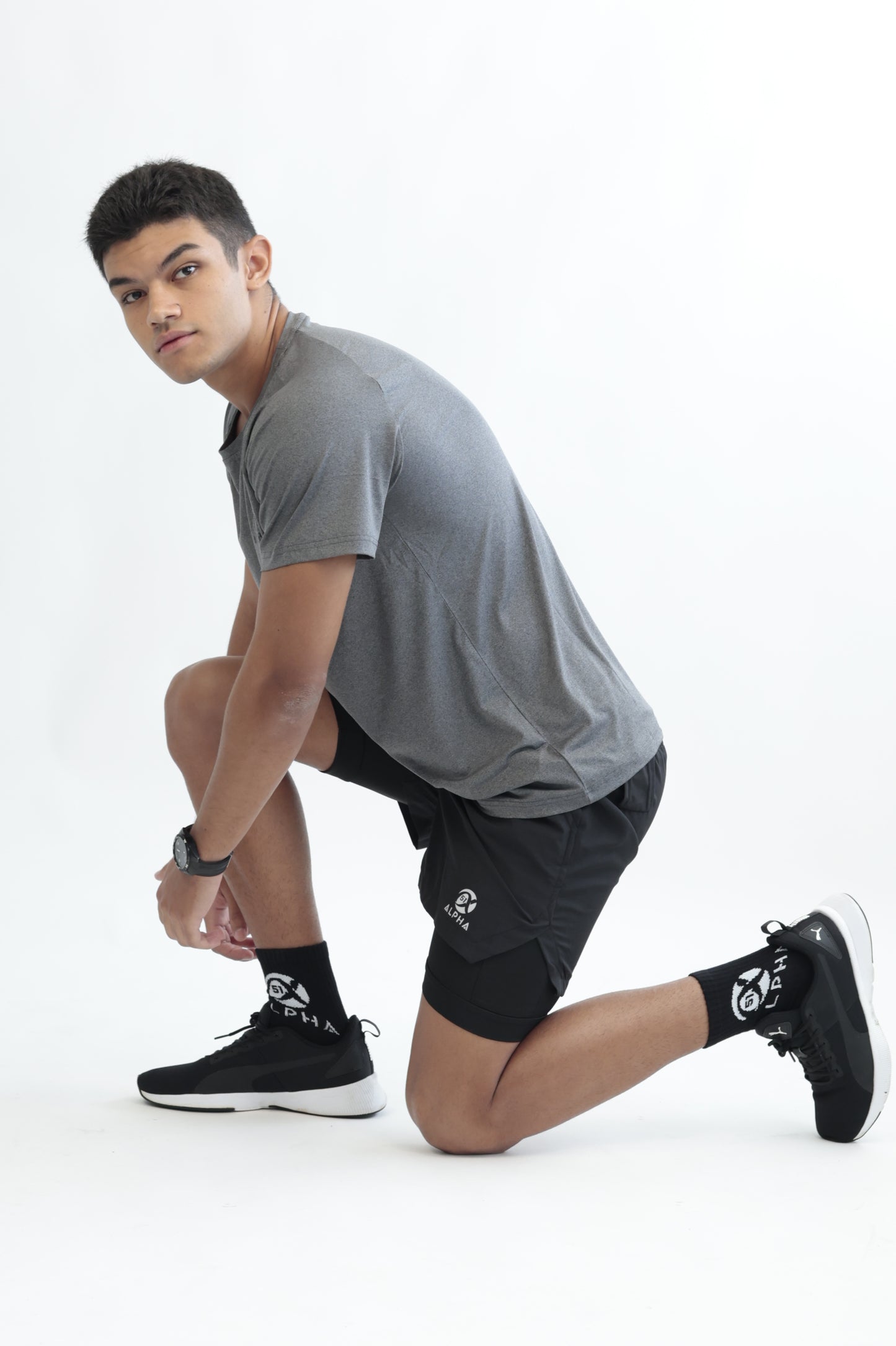 51 Alpha Predator Running Shorts