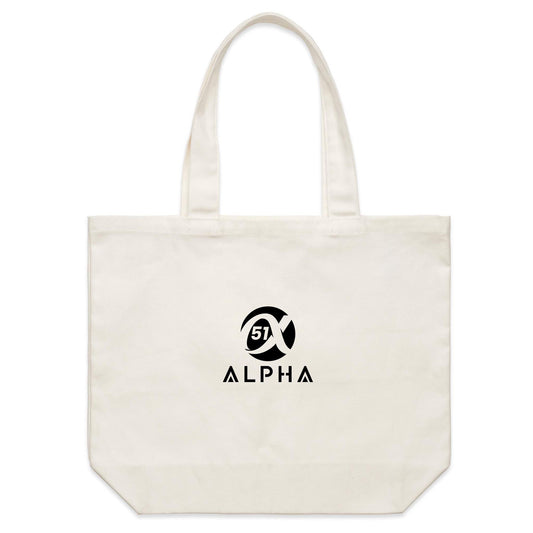 51 Alpha - Shoulder Canvas Tote Bag