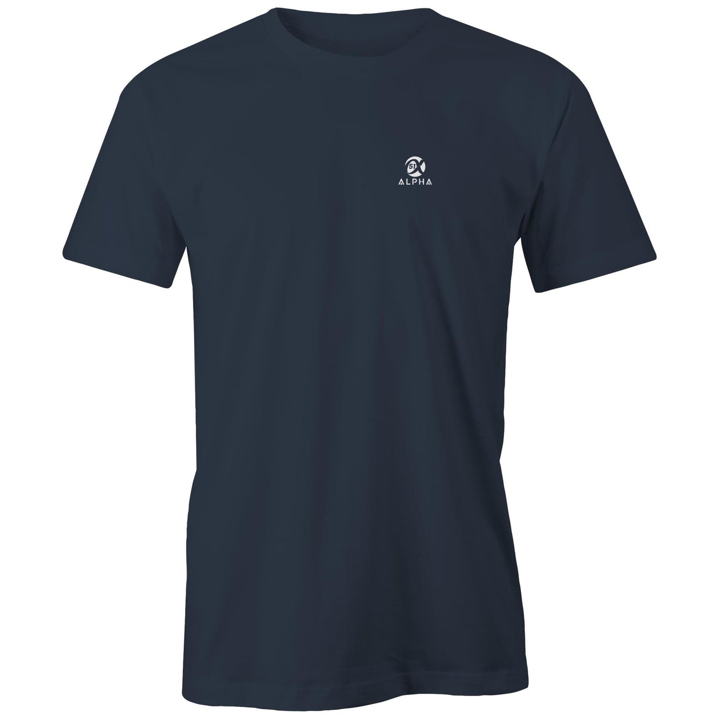 51 Alpha – Classic Men's Tee – Premium 100% Combed Cotton, Relaxed Fit