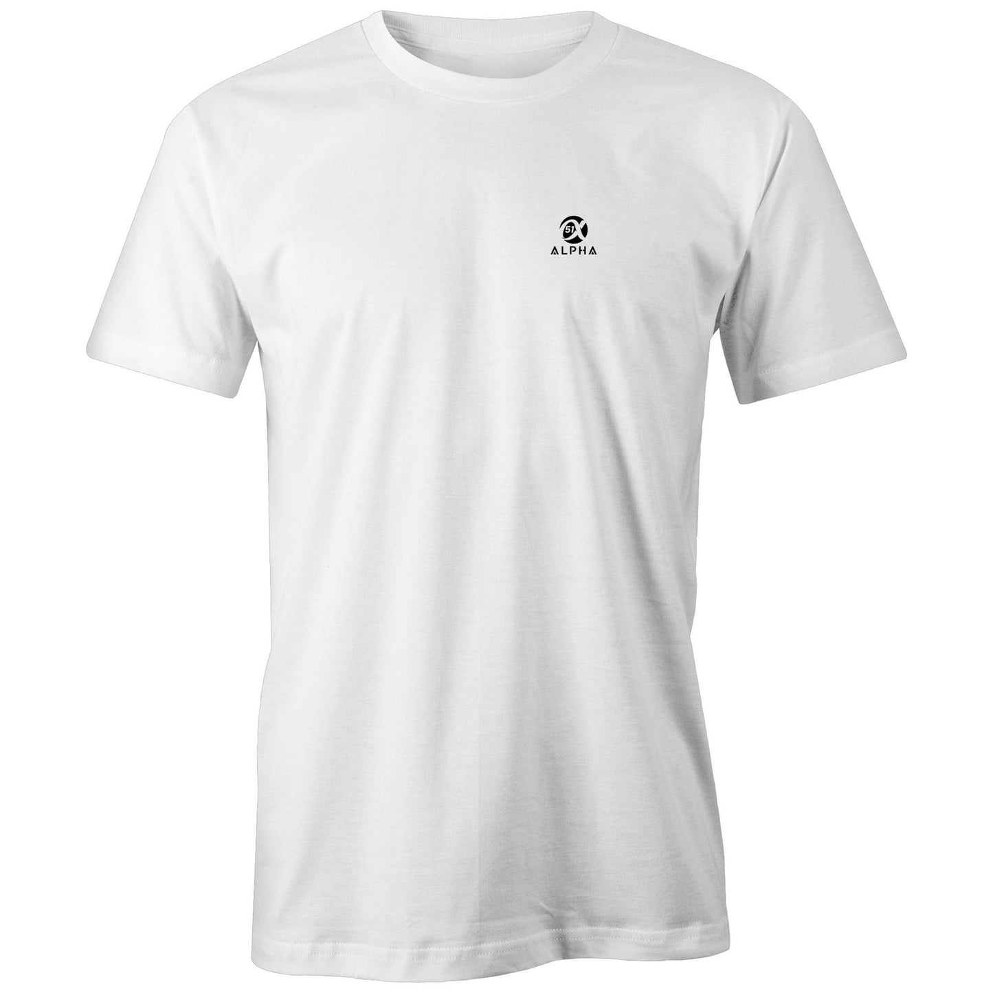 51 Alpha – Classic Men's Tee – Premium 100% Combed Cotton, Relaxed Fit