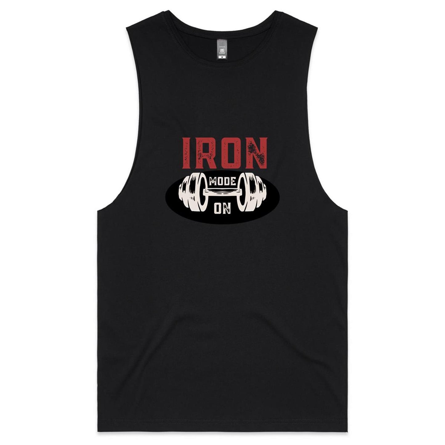 51 Alpha "Iron Mode On" Tank Tee – Premium Muscle Tee