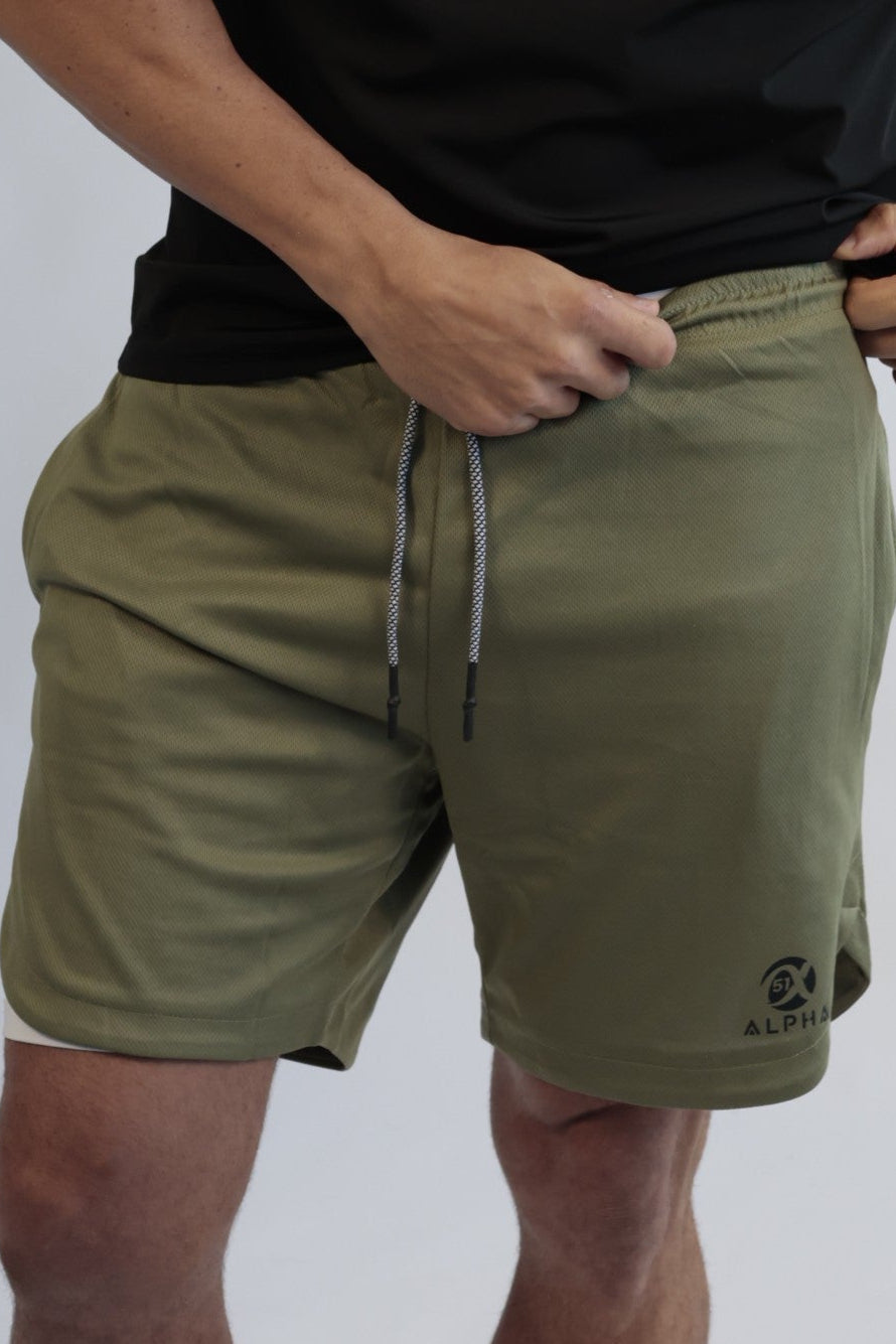51 Alpha Warpath Shorts